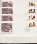 first day issue 1990 set of four series